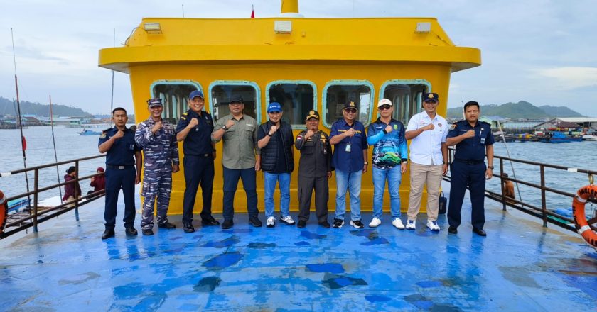 Dinas Perikanan Kabupaten Natuna Lakukan Koordinasi dan Peninjauan Ekspor Ikan Hidup ke Hongkong