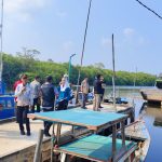 Wamenlu dan Bupati Natuna Tinjau Pembangunan Kampung Nelayan Merah Putih di Desa Cemaga Utara